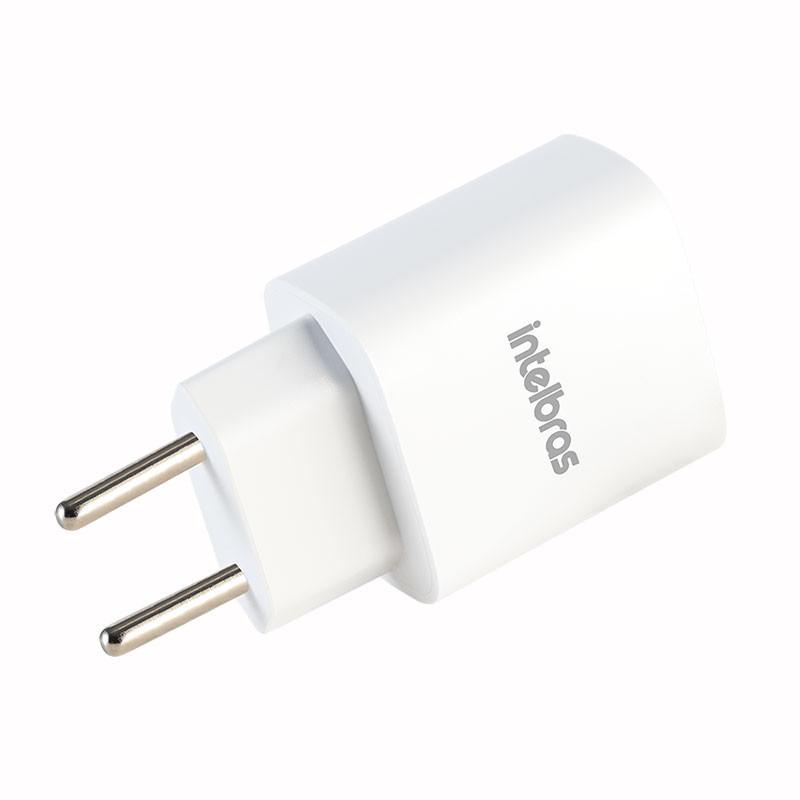 Carregador De Tomada Usb-c Branco Ec 10 Power Intelbras