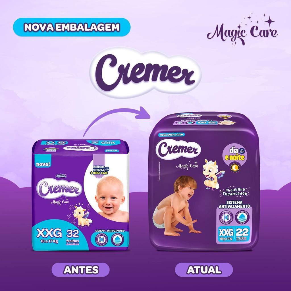 Fralda Cremer Econômica Xxg 22 Unidades