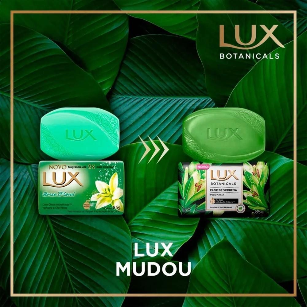 Kit 12 Und Sabonete Lux Botanicals Flor De Verbena 85g