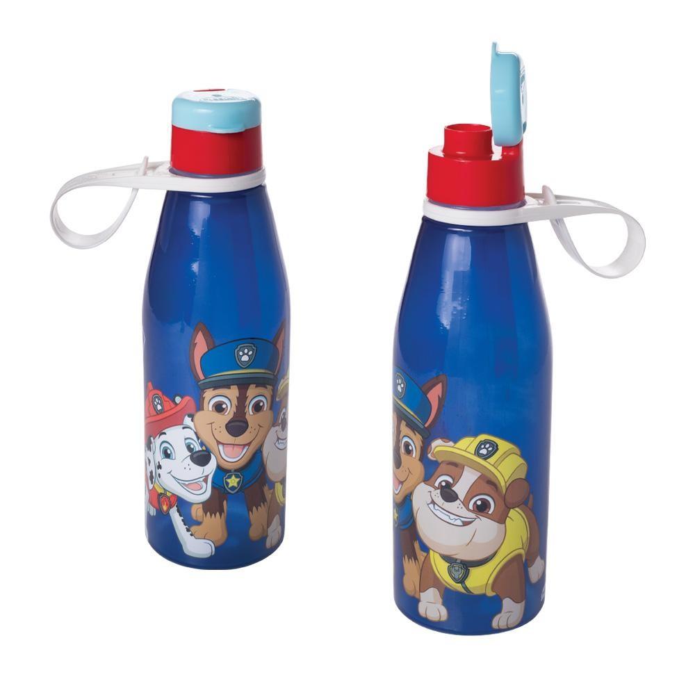 Garrafa Patrulha Canina 530 Ml Lancheira Passeio Plasútil