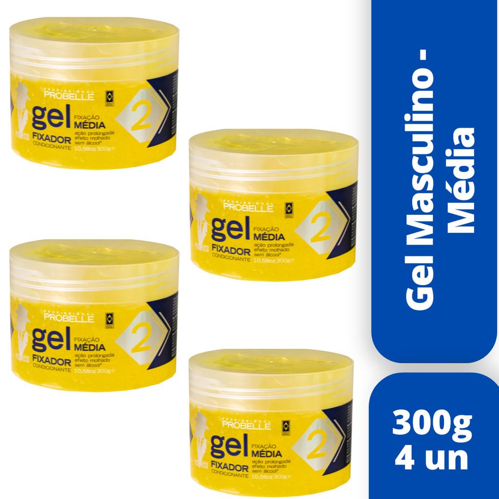 Kit 4 Gel Poderoso Probelle - 300g