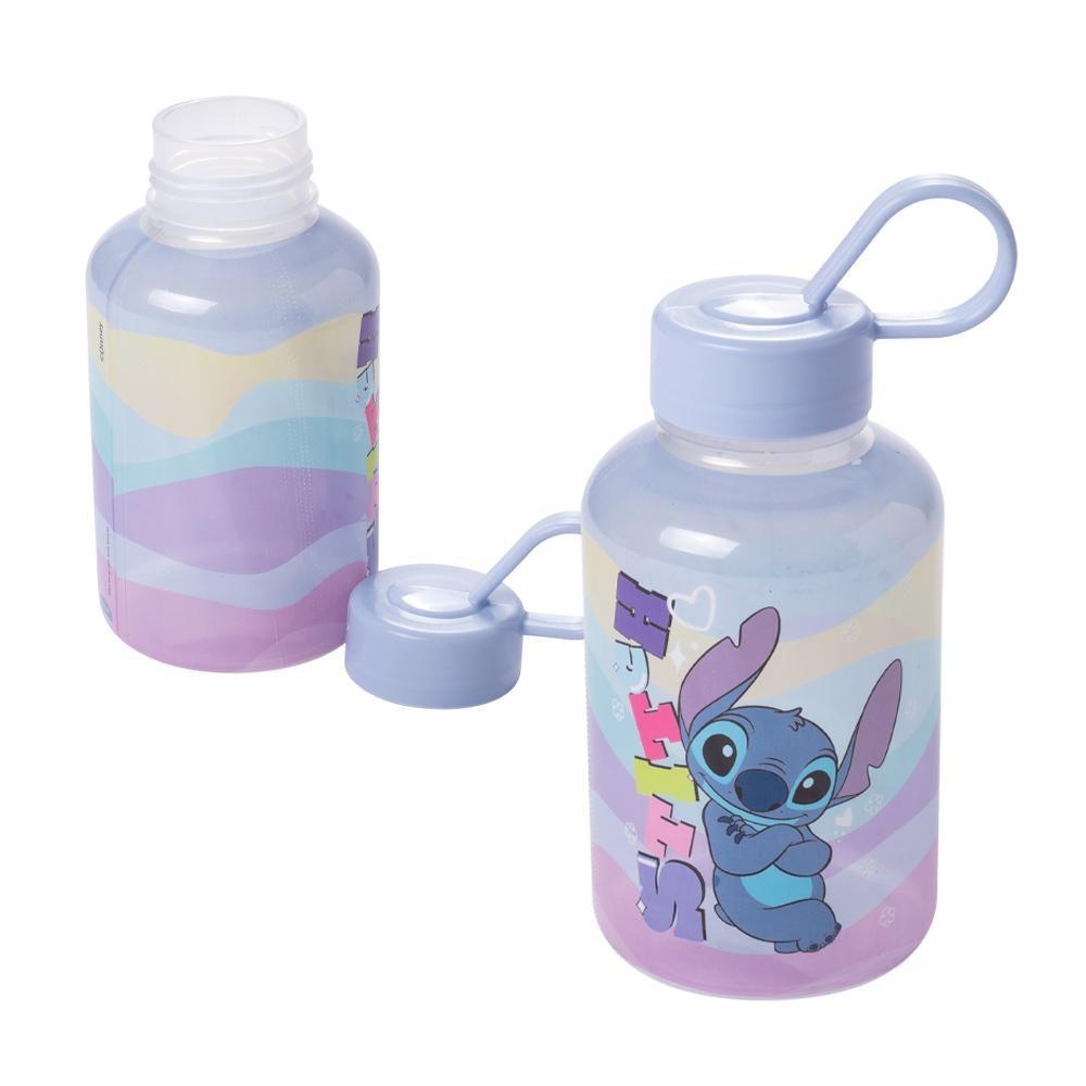Garrafa Stitch Mini Disney Plástico 280 Ml Plasútil