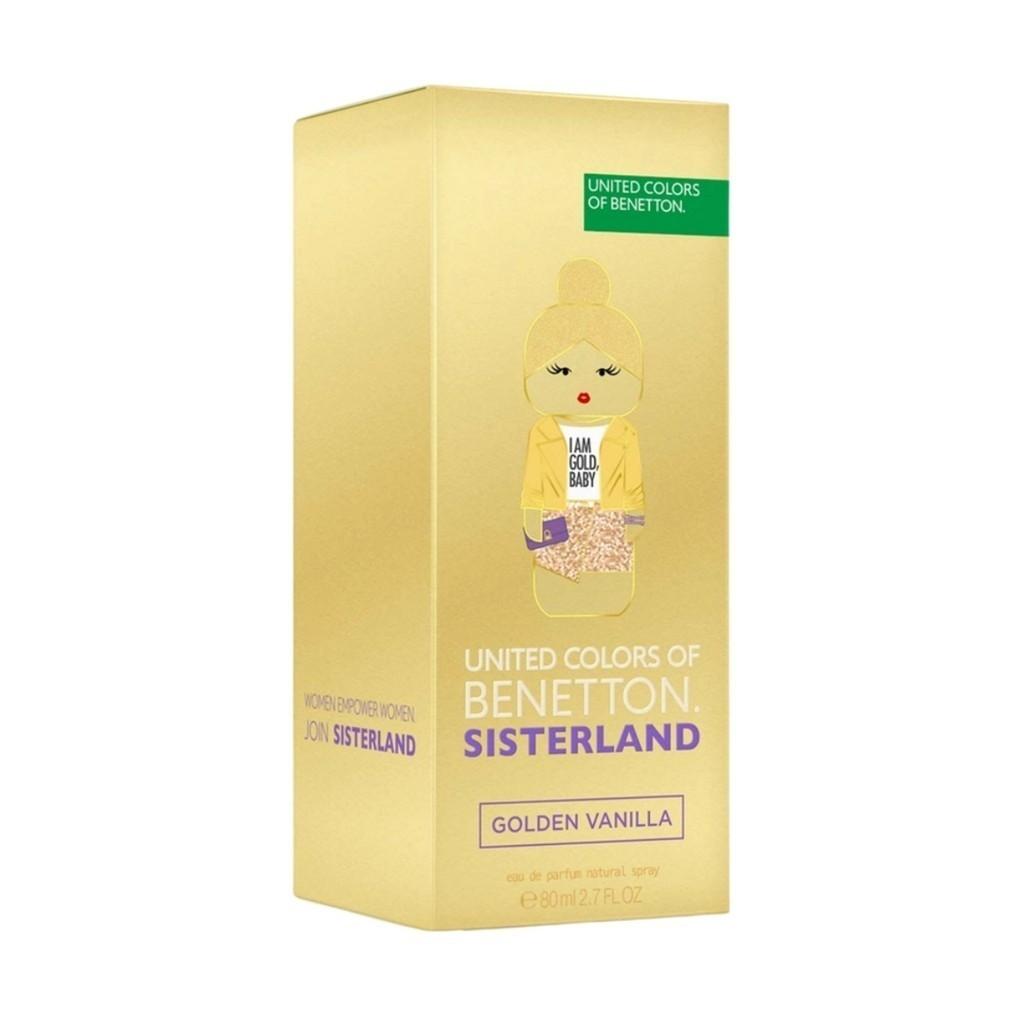 Benetton Sisterland Golden Vanilla Edp 80ml