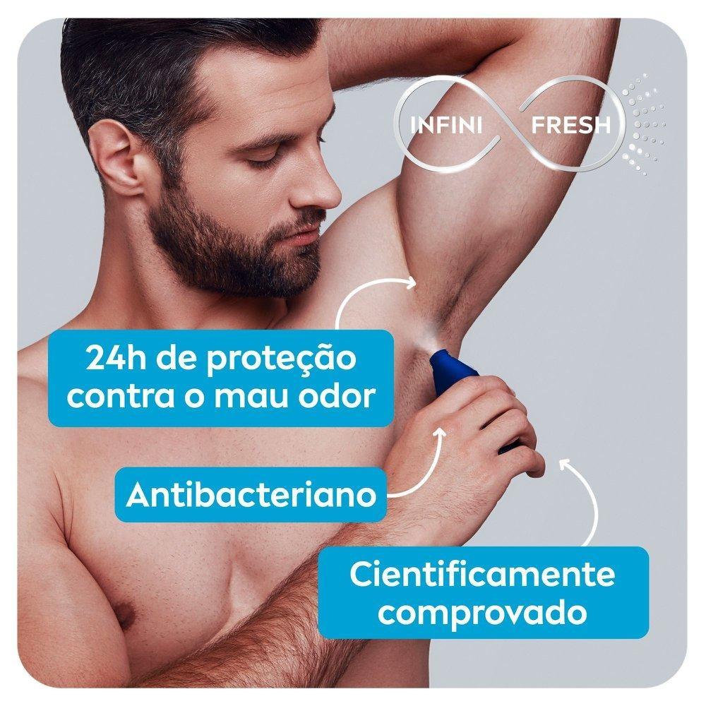Desodorante Nivea Masculino Spray Fresh Active 90ml