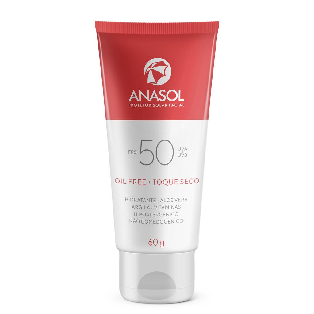 Anasol Protetor Solar Facial Fps50 - 60g