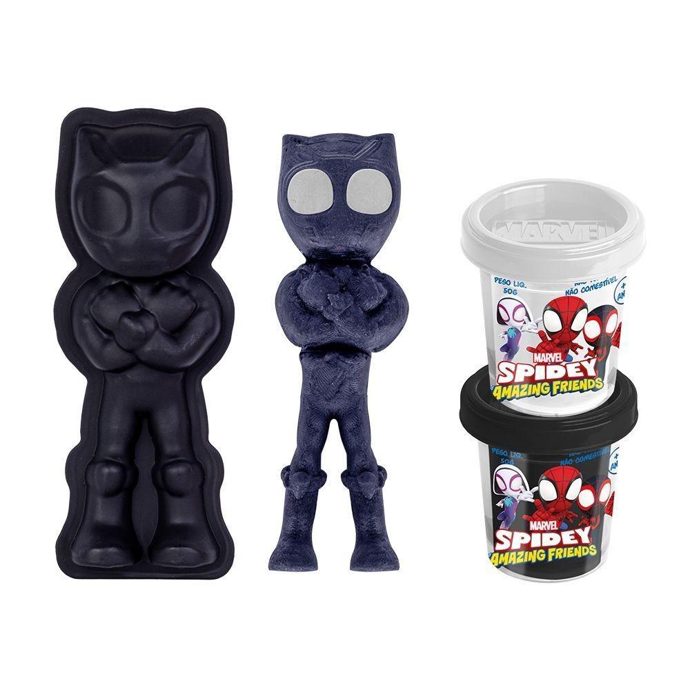 Kit Massinha Spidey E Amigos Surpresa - Cotiplás