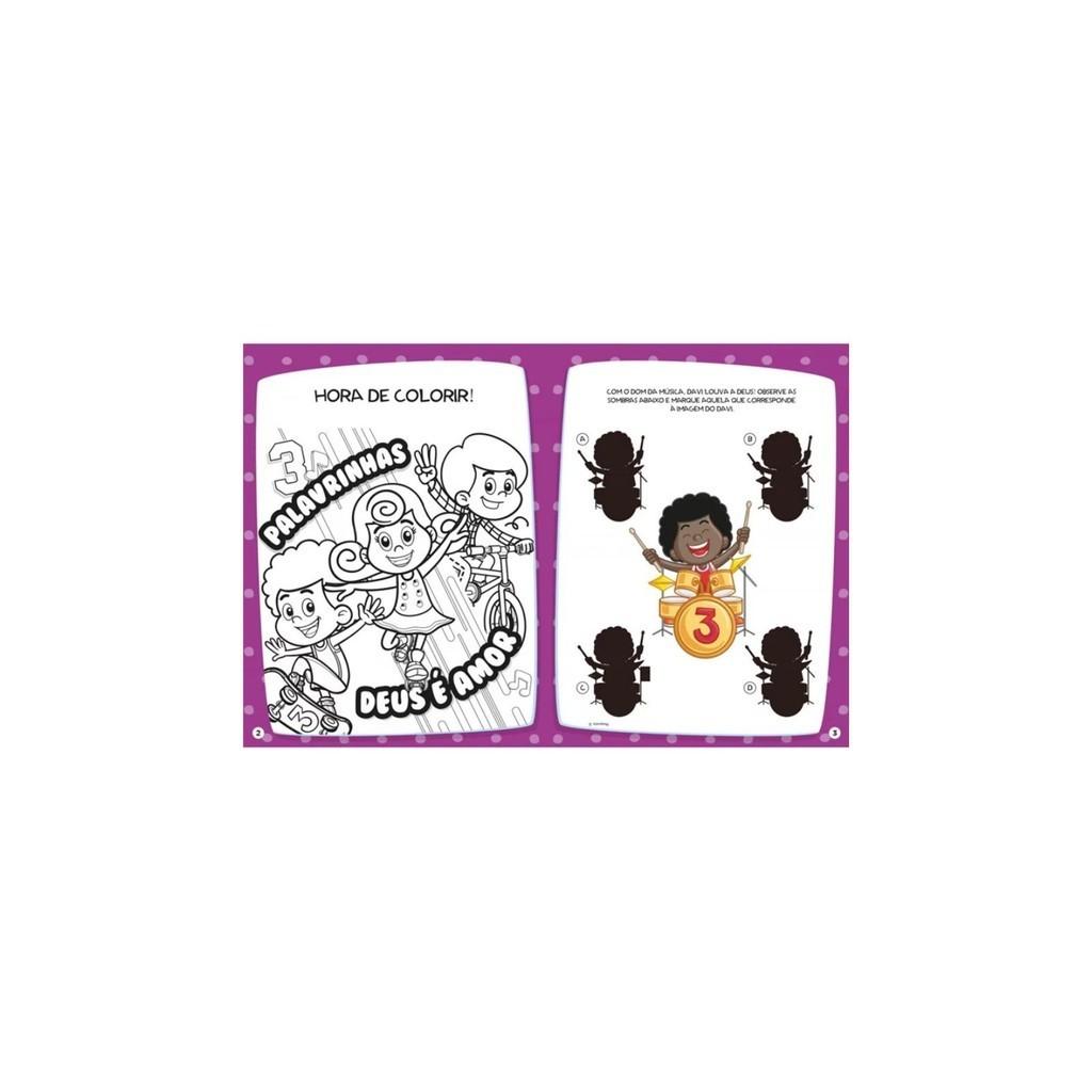 3 Palavrinhas Para Colorir Deus É Tão Bom Ciranda Cultural