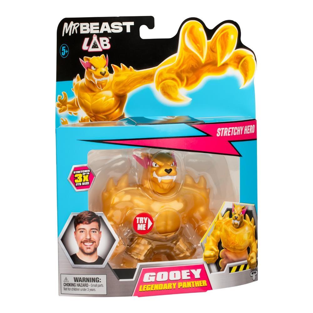 Boneco Colecionável Elástico Goo Jit Zu Mrbeast Lab - Pantera Lendária