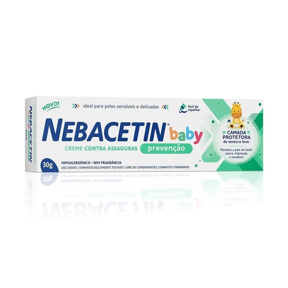 Creme Contra Assaduras Nebacetin Baby Prevencao 30g