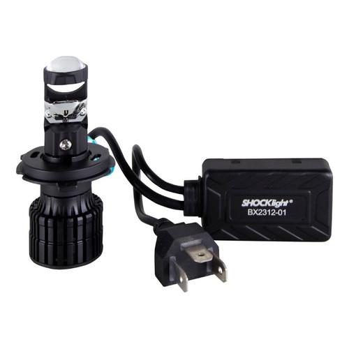 Lâmpada Ultraled Eliptico Para Moto Nano H4 5000lm 6500k Shocklight