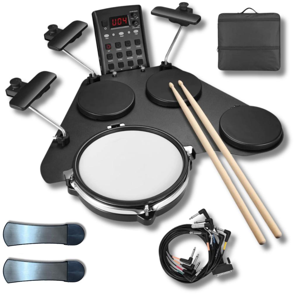 Bateria Eletrônica Portatil Seven Cpd-1000 + Suporte