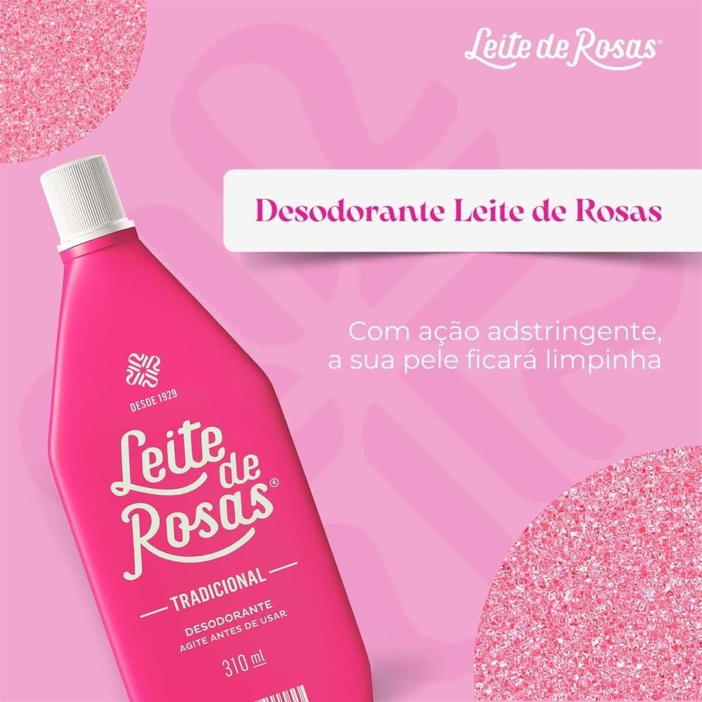 Kit 2 Und Loção Leite Rosas Tradicional 310ml