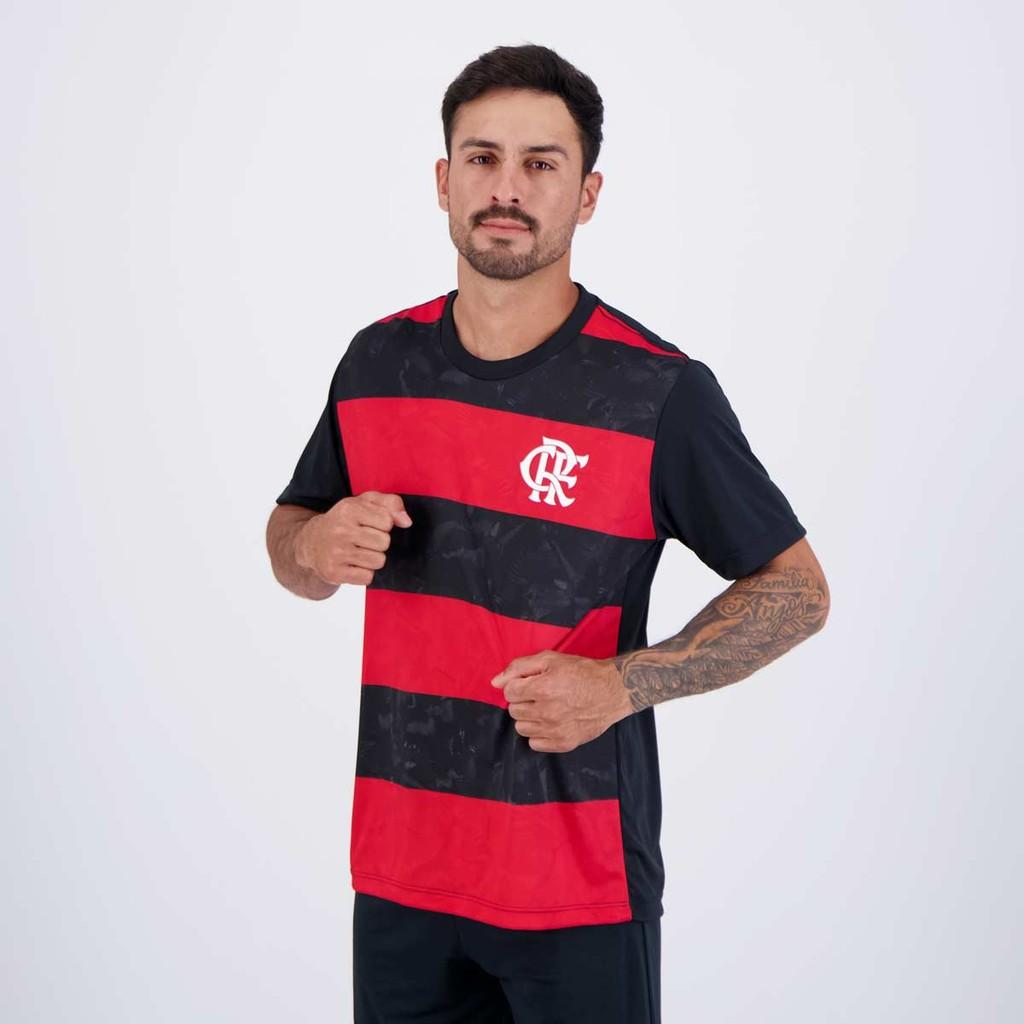 Camisa Flamengo Torcer Preta
