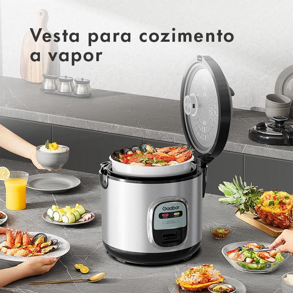 Gaabor Panela Elétrica Multifuncional Capacidade Pequena 1L Cozinha 1 Tigela De Arroz Rc-20m01a -1