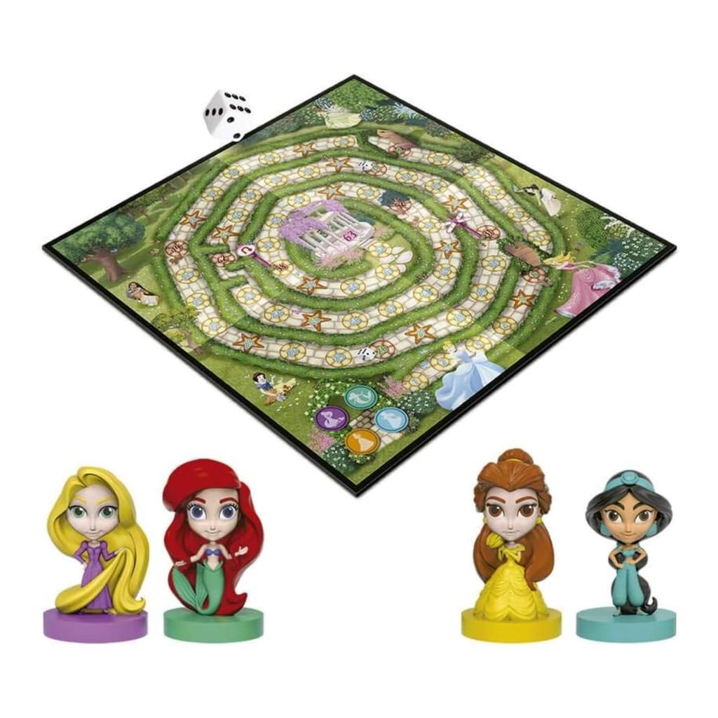 Jogo Infantil Corrida Mágica Princesas C/4 Miniaturas Copag
