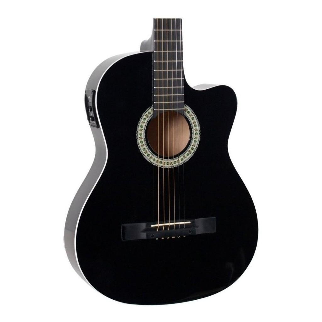 Violão Eletroacústico Giannini Start Sf-14 Ceq Sf14bk Preto