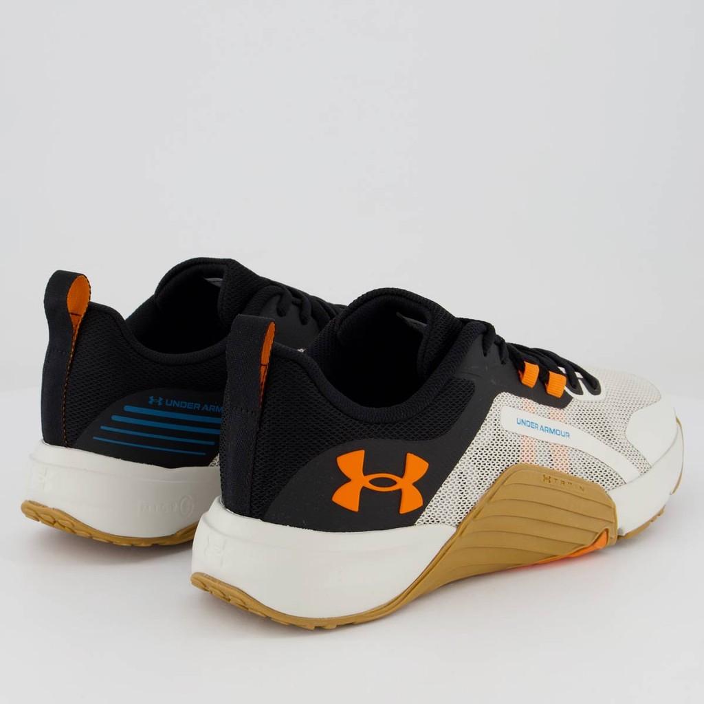 Tênis Under Armour Tribase Reps Cinza Preto E Laranja
