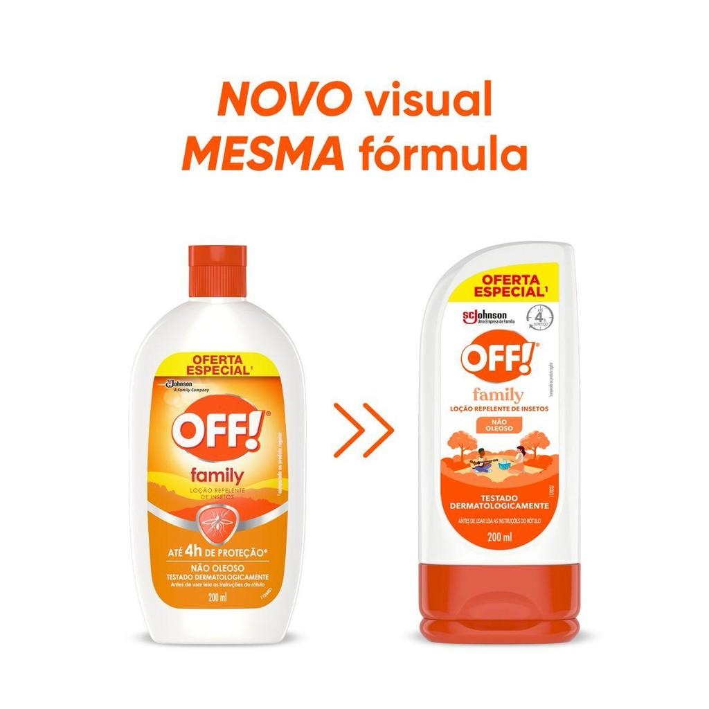 Repelente Off Family Loção 200ml Oferta Especial
