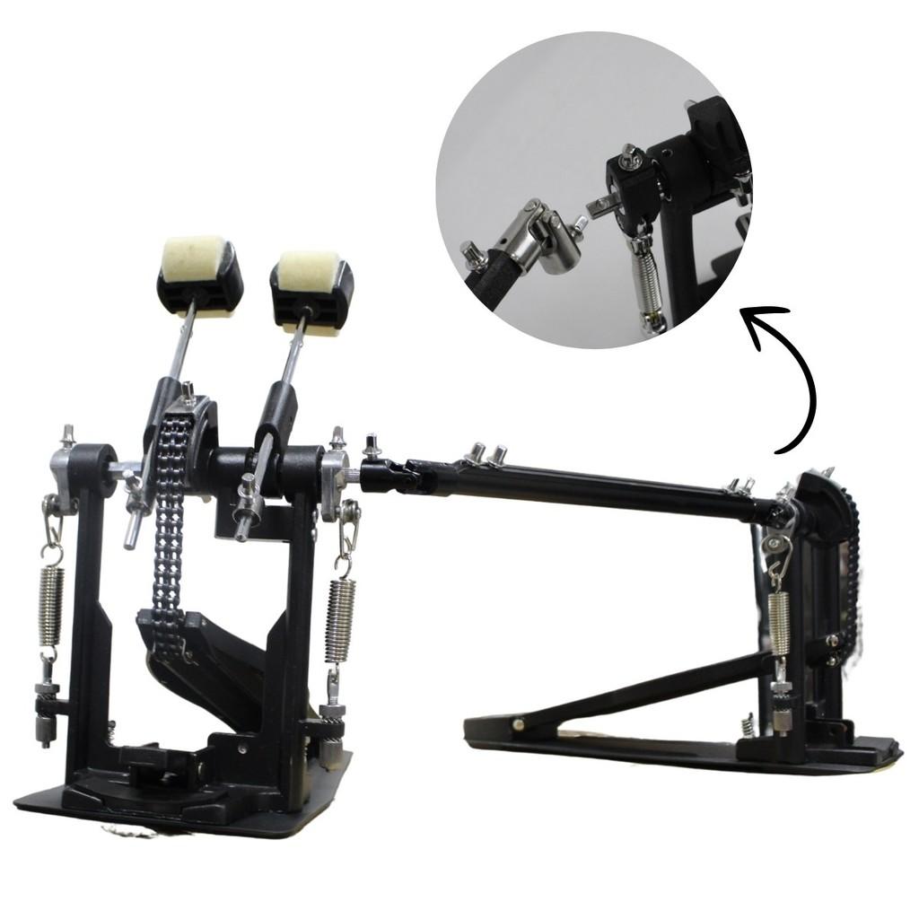 Pedal De Bateria Bumbo Duplo Groove Gp510