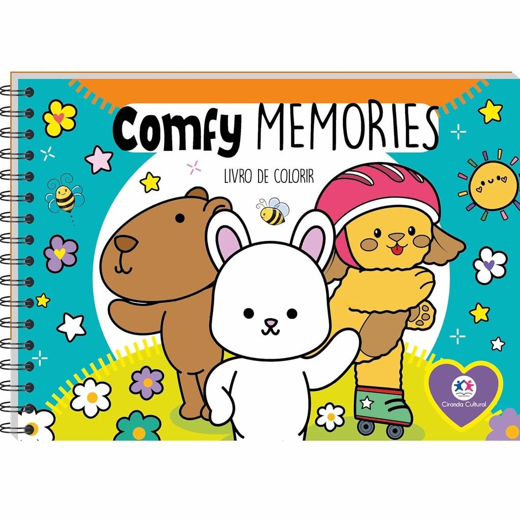 Comfy Memories Livro De Colorir