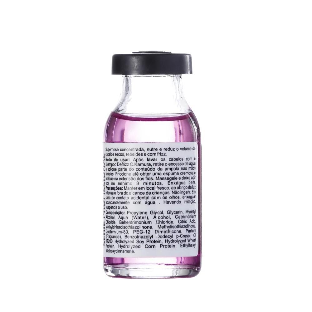 Ampola Autoaquecida Phytokeratin Ckamura Efeito Liso 15ml