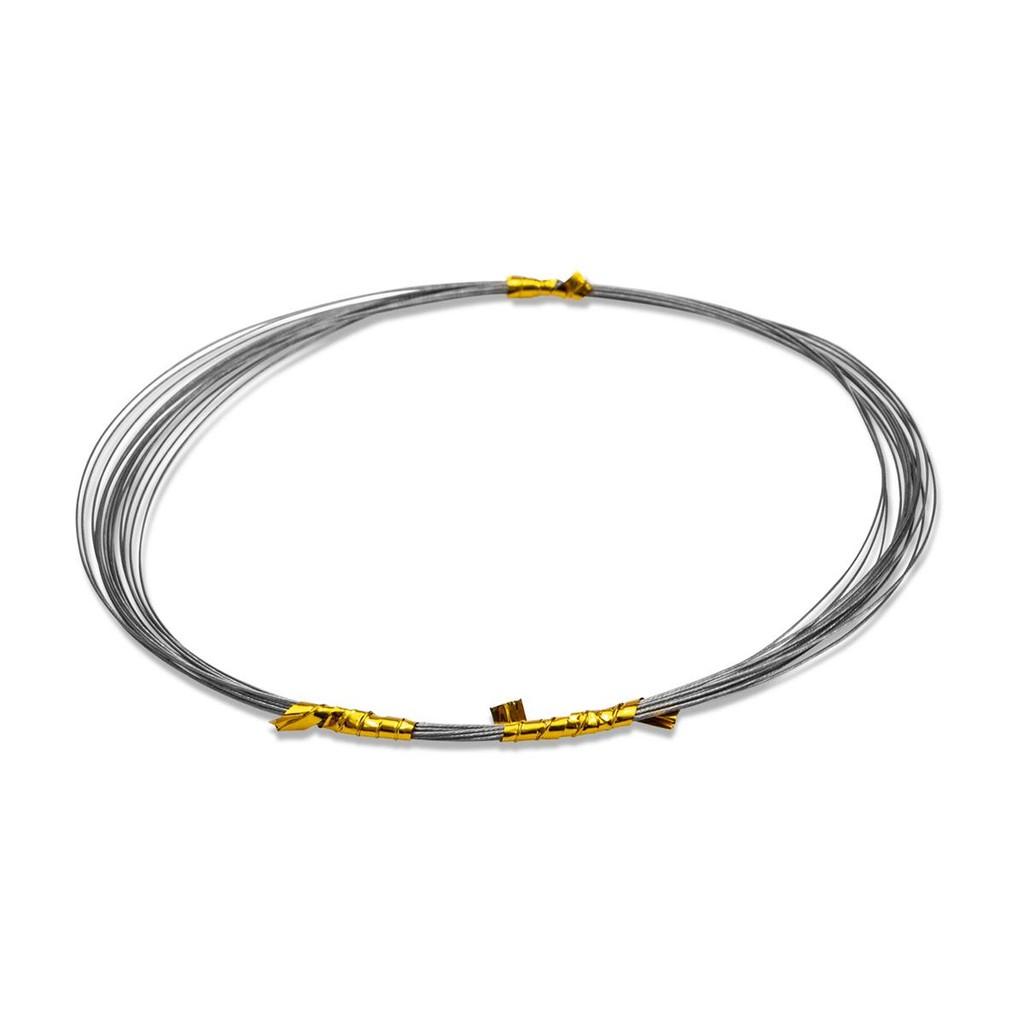 Cabo De Aço Color Nickel 200lb 5m - Maruri