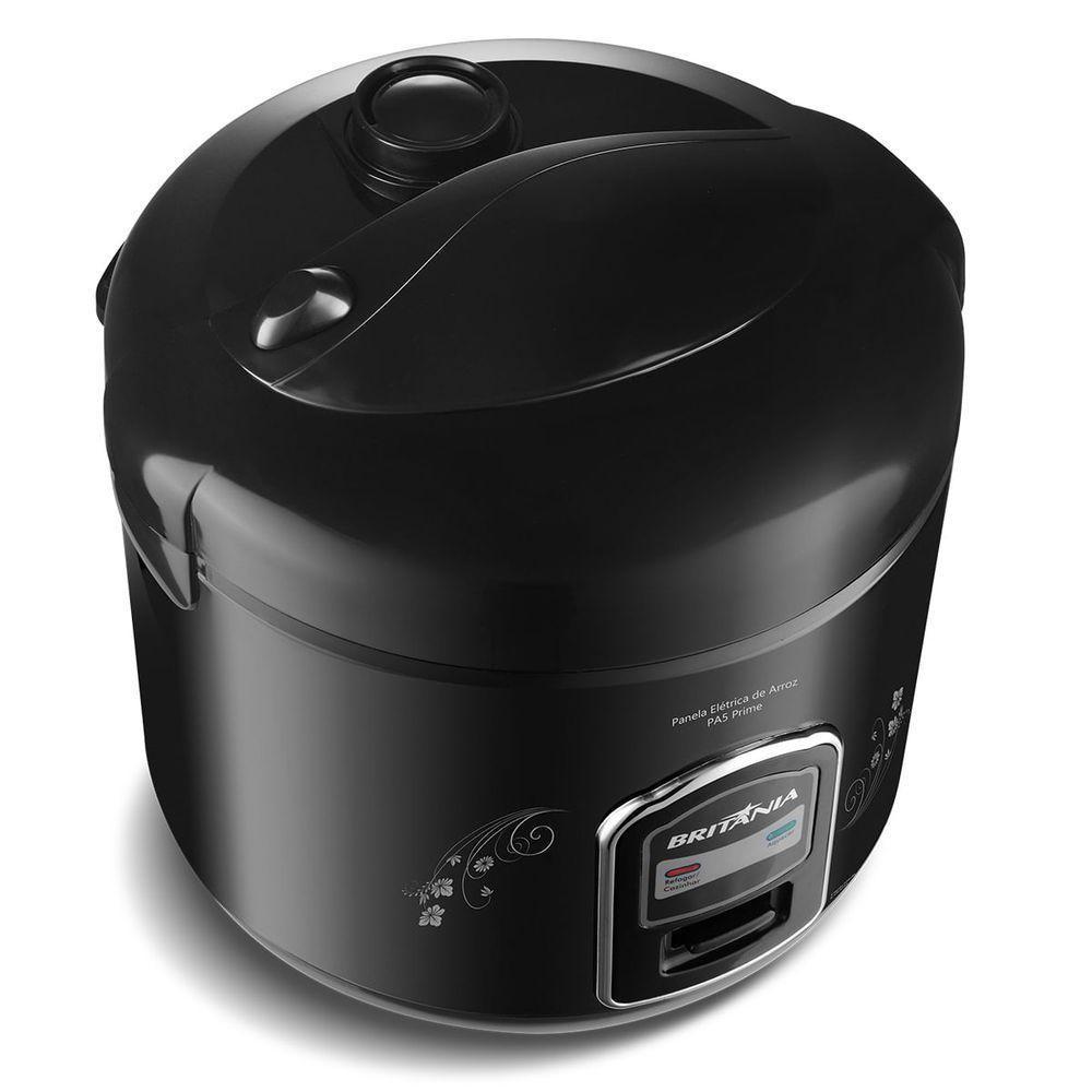 Panela De Arroz Britânia Prime Preta PA5 220V