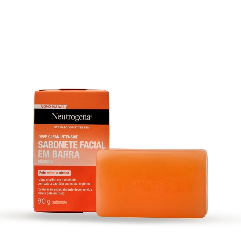 Sabonete Facial Neutrogena Deep Clean 80g