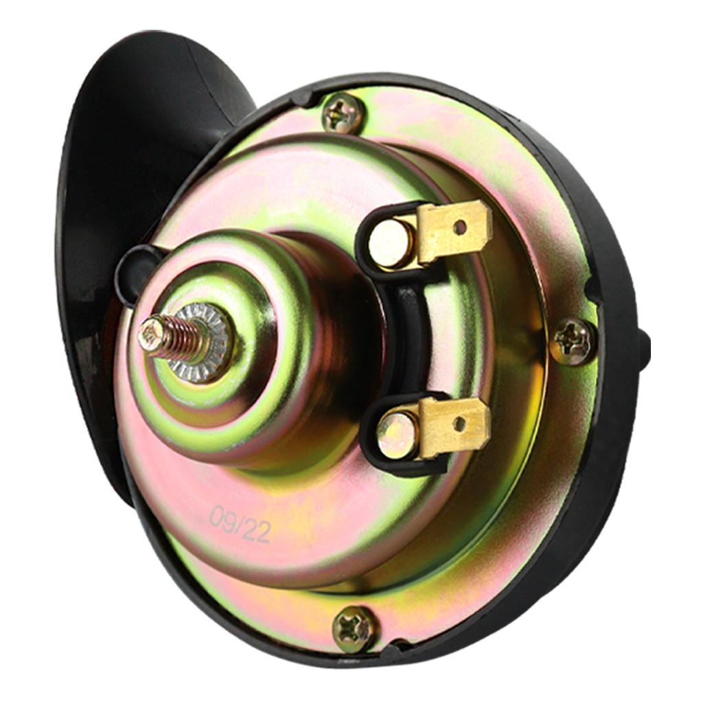 Buzina Caracol Automotivo 12V Com 2 Terminais 90mm Som Muito Alto Carro Moto Caminhão Gauss