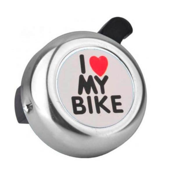 Campainha Buzina Trim I Love My Bike Para Bicicleta