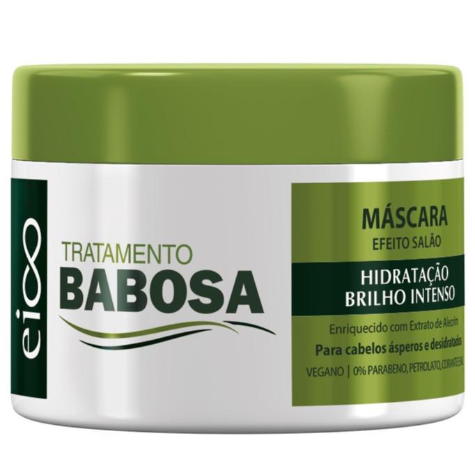 Eico Máscara Tratamento Creme De Hidratação Babosa E Alecrim Brilho Extremo 270g