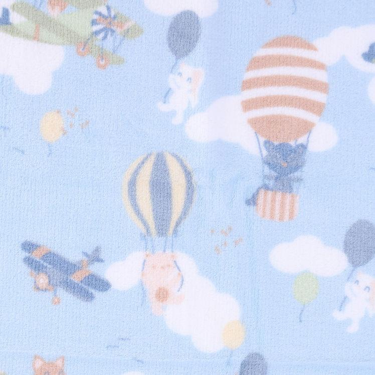Cobertor Microfibra Infantil Camesa Estampa Avião