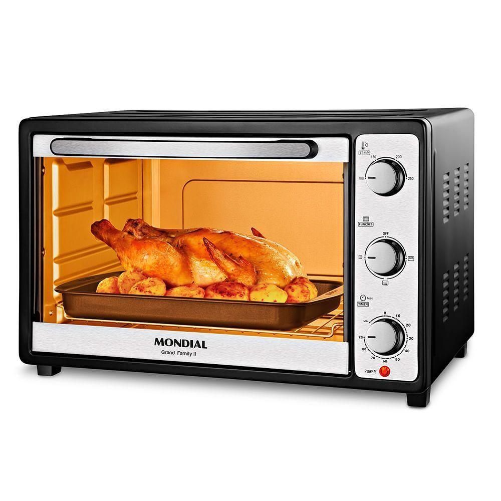 Forno Elétrico Mondial 52L Grand Family Ii 127V