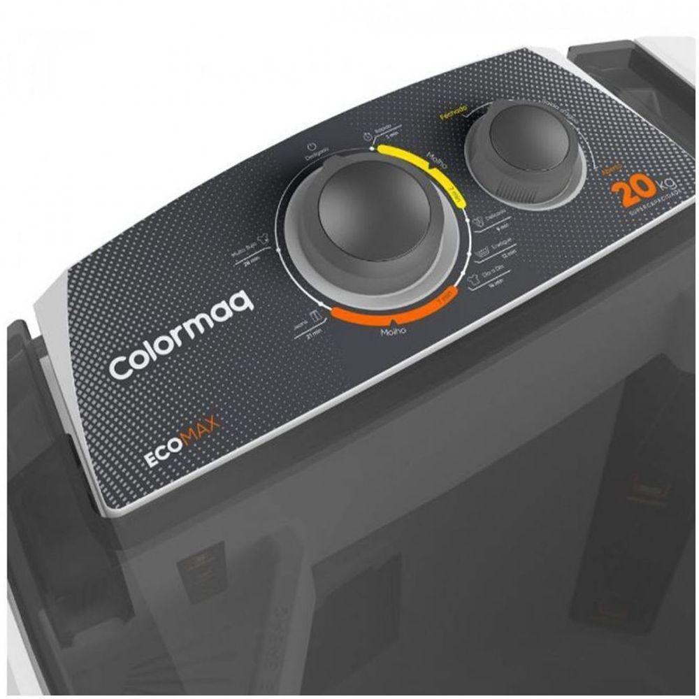 Lavadora Tanquinho Colormaq Semiautomática Lcs 20 20kg Branco 127v