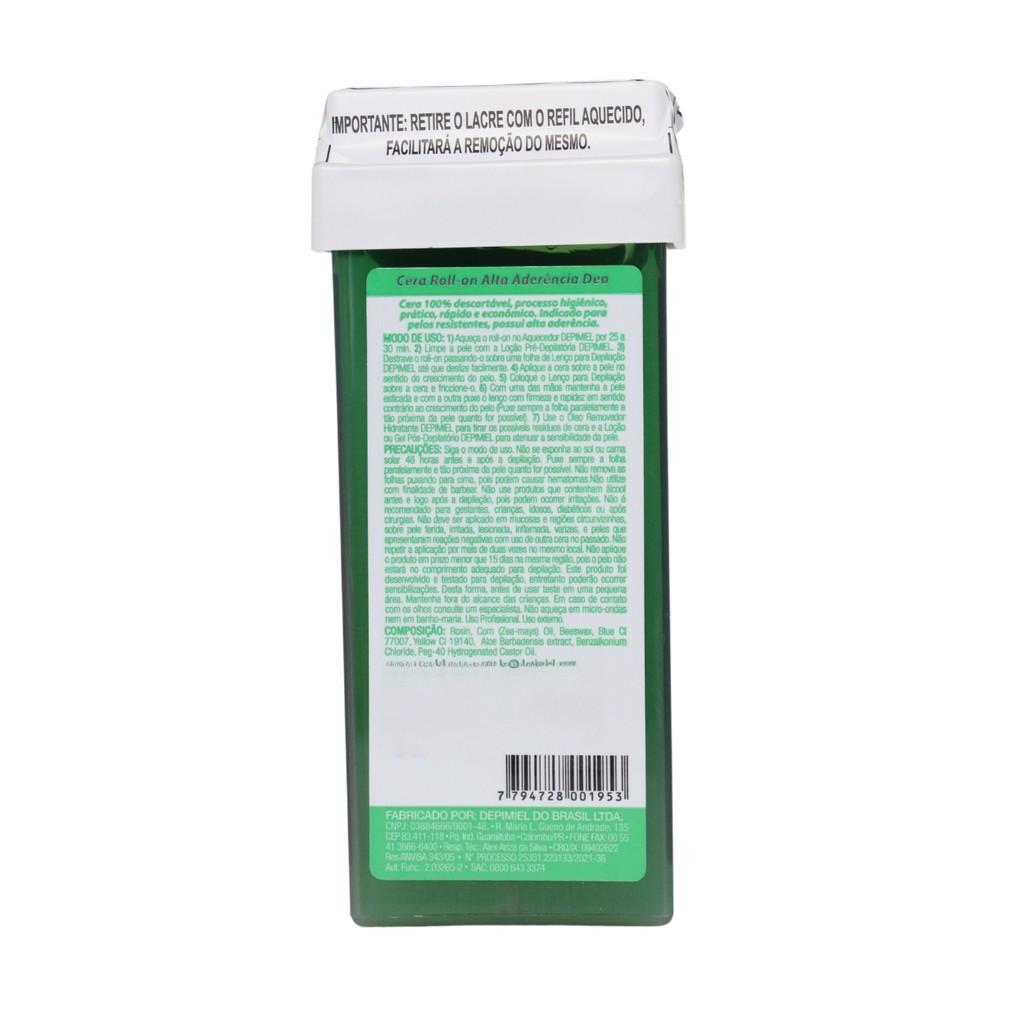 Kit 24 Ceras Roll-on Depilatória Alta Aderência Depimiel