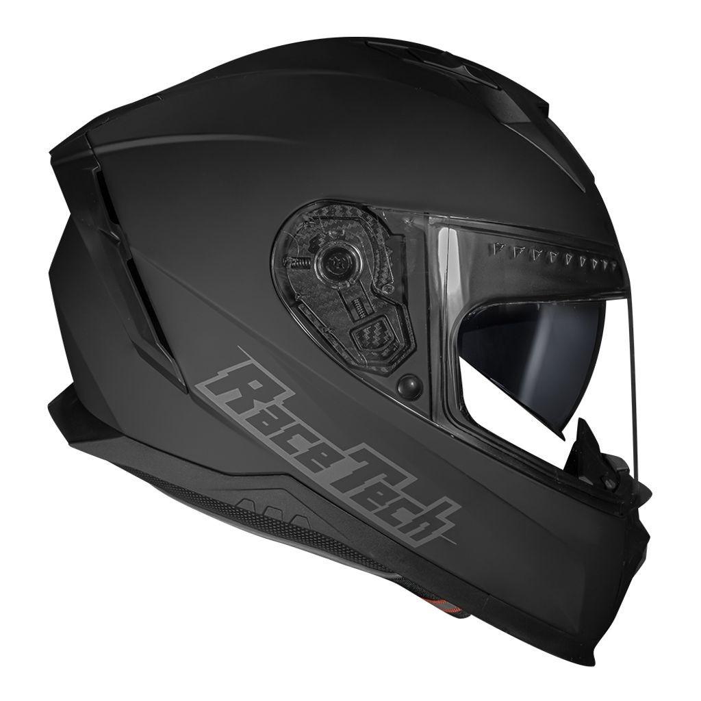 Capacete Race Tech Volt Monocolor Preto Fosco