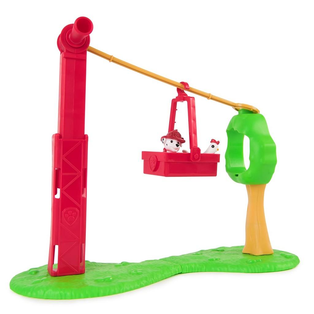 Patrulha Canina - Mini Playset Escorregador Aereo Marshall