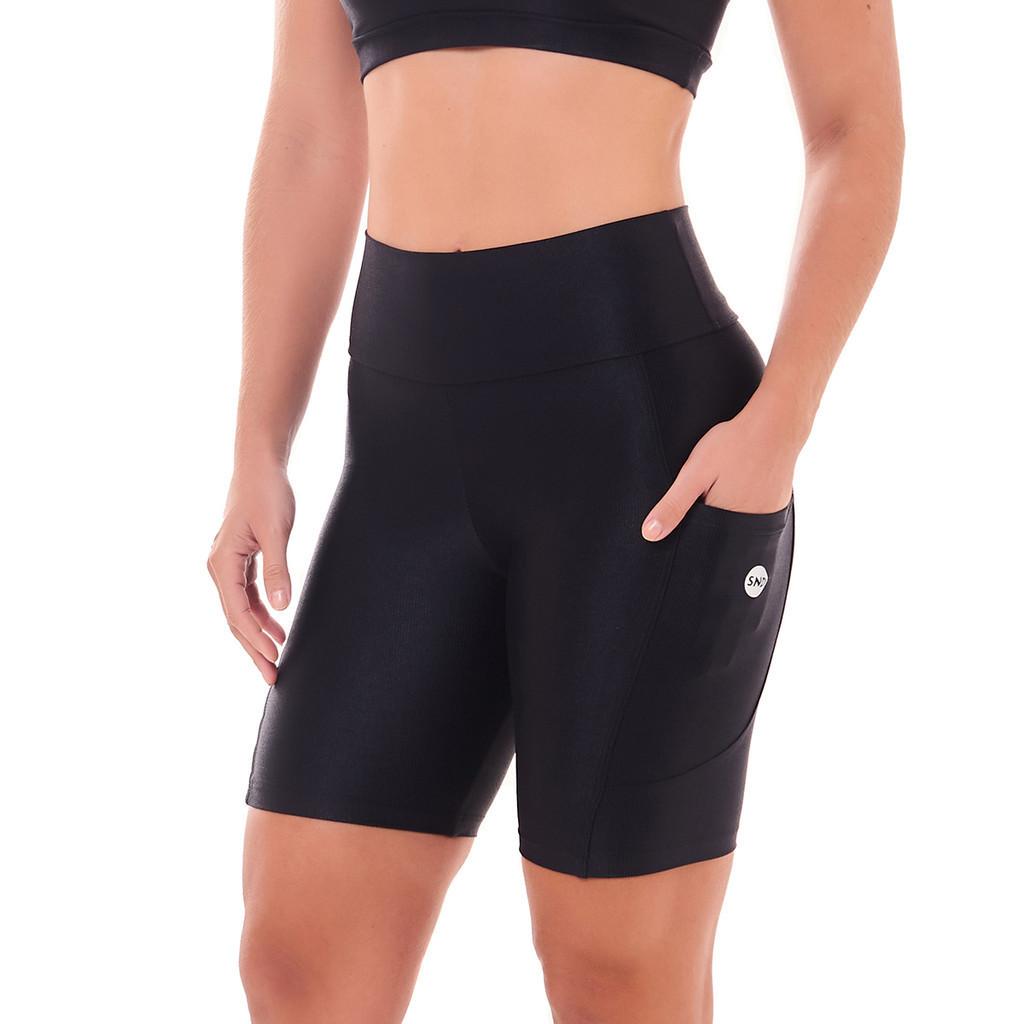 Bermuda Trend Preto Snd Fitness