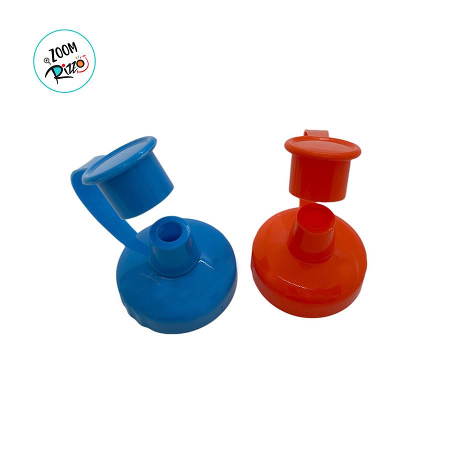 Garrafa Squeeze Bola Stitch Aloha - Laranja - 500ml - 1 Unidade - Rizzo