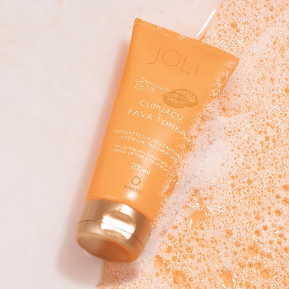 Sabonete Líquido Cremoso Joli Cupuaçu Fava Tonka 200ml Hinode