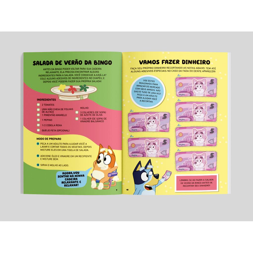 Bluey E Amigos - Um Livro De Atividades Com Adesivos
