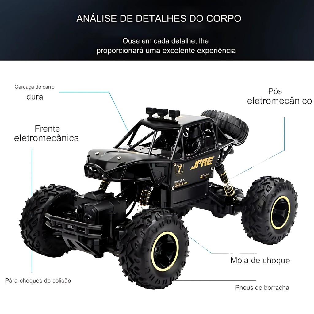 Carrinho De Controle Remoto 4x4 Bateria X-plore Replay Kids