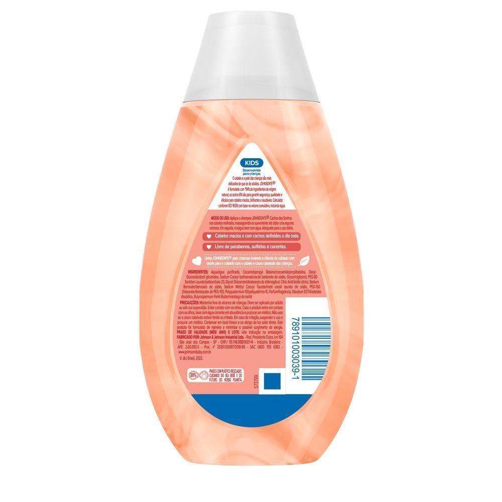 Shampoo Johnson S Baby Cachos Dos Sonhos 200ml
