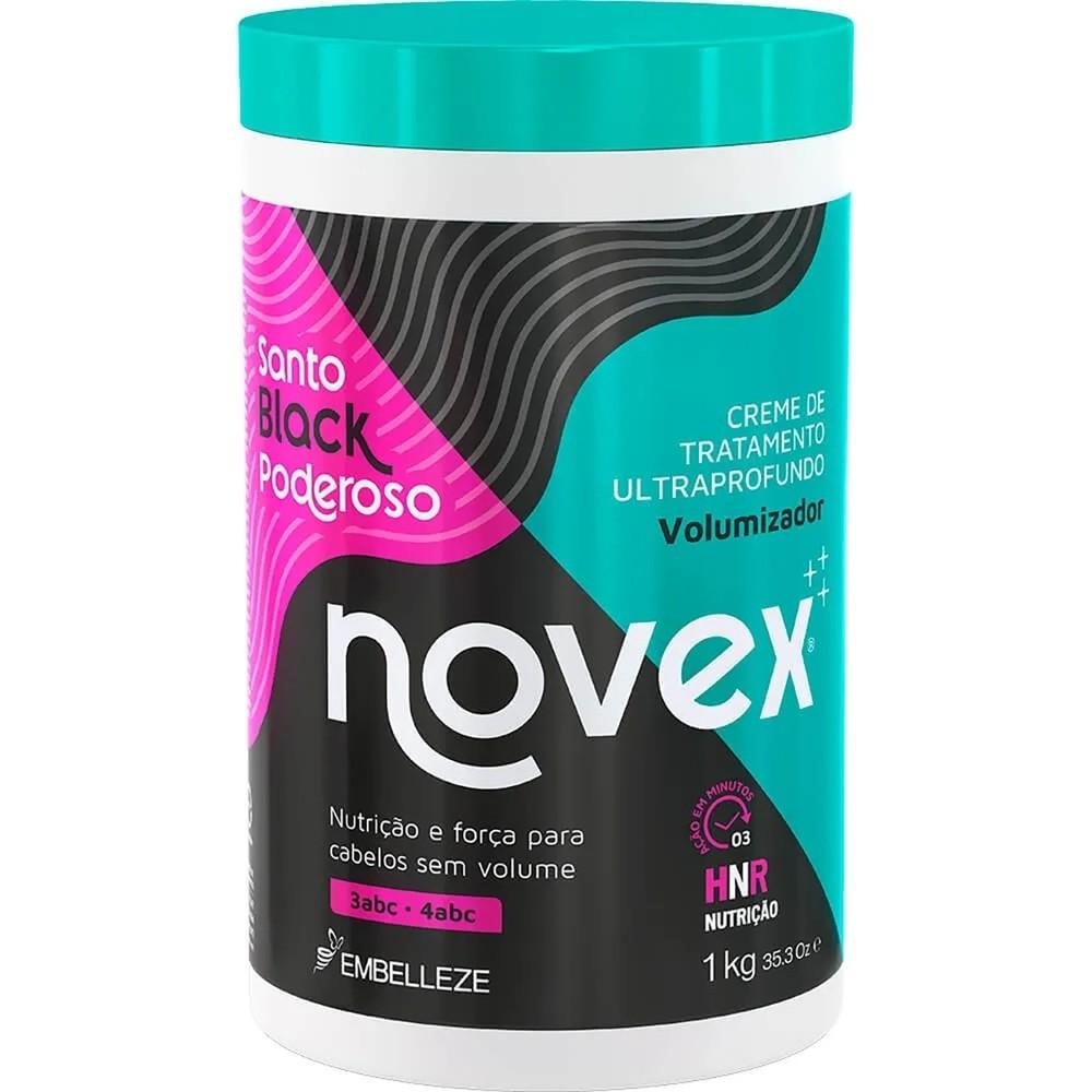 Creme Trat Novex Meus Cachos Santo Black Poderoso 1kg