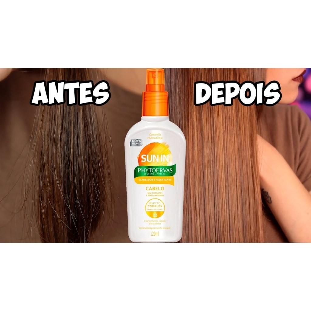 Kit C/2 Sun In Para Cabelos Phytoervas 120ml