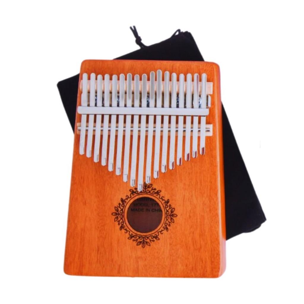 Kalimba Piano De Dedo Com 17 Teclas