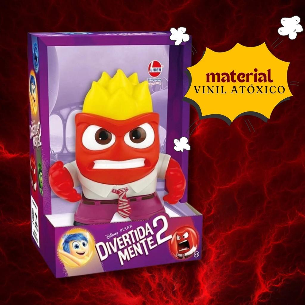 Boneco Divertidamente 2 Raiva Vinil Lider