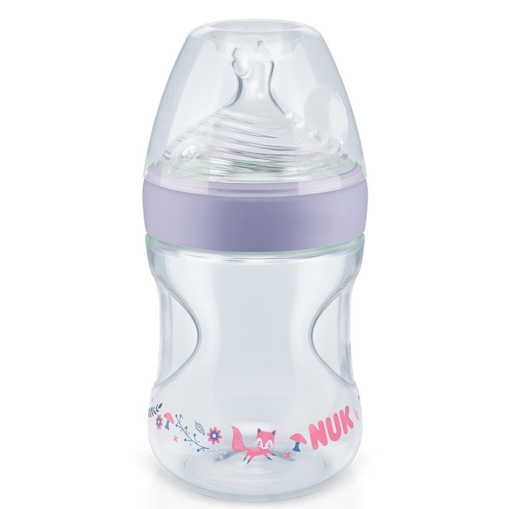 Kit 2 Mamadeiras Smart Flow 150/270ml Lilás Essence Nuk