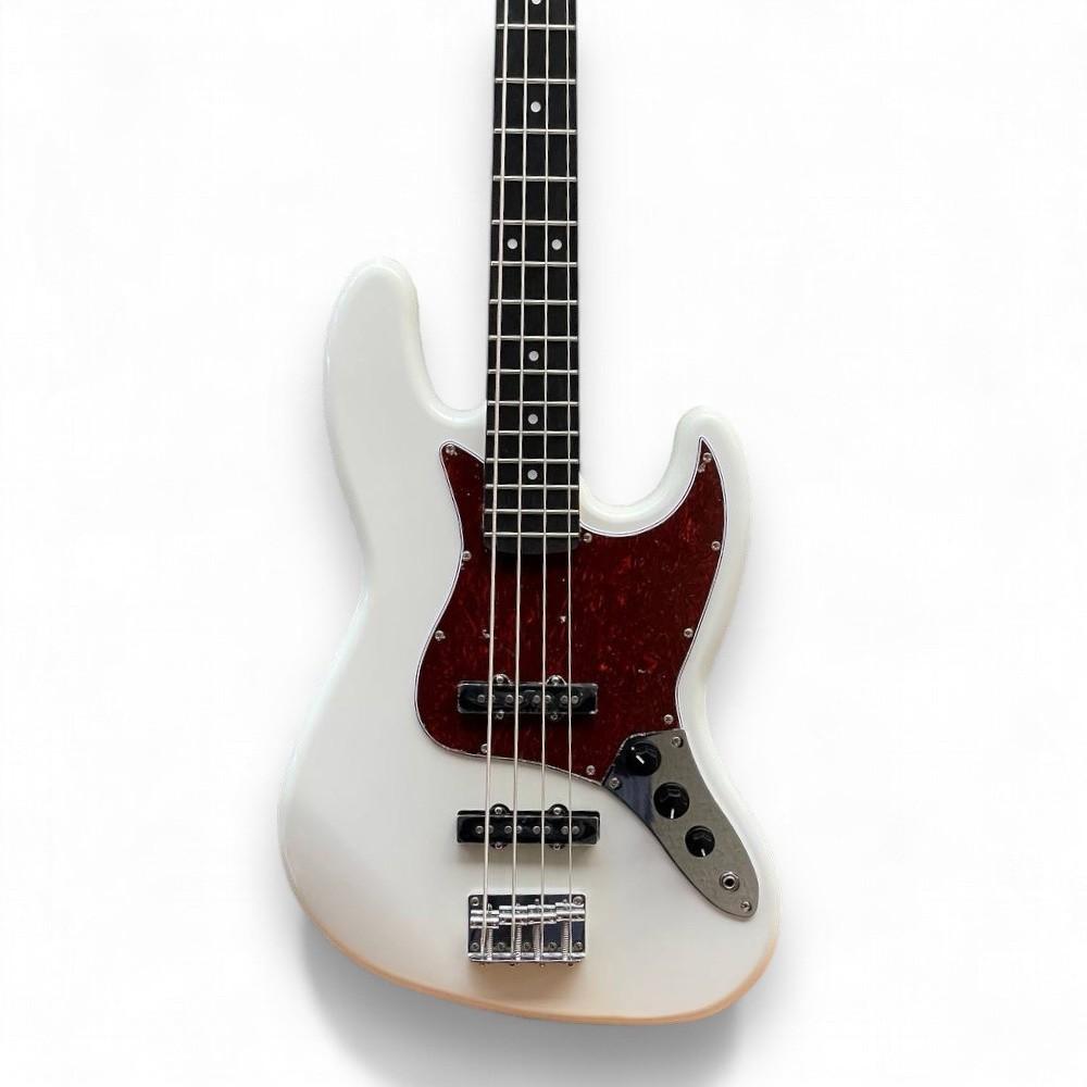 Contrabaixo J.bass Seven Sjb-47 Wh Branco 4c Com Bag