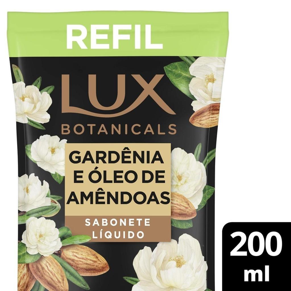 Sabonete Líquido Lux Botanicals Gardênia E Óleo De Amêndoas 200ml